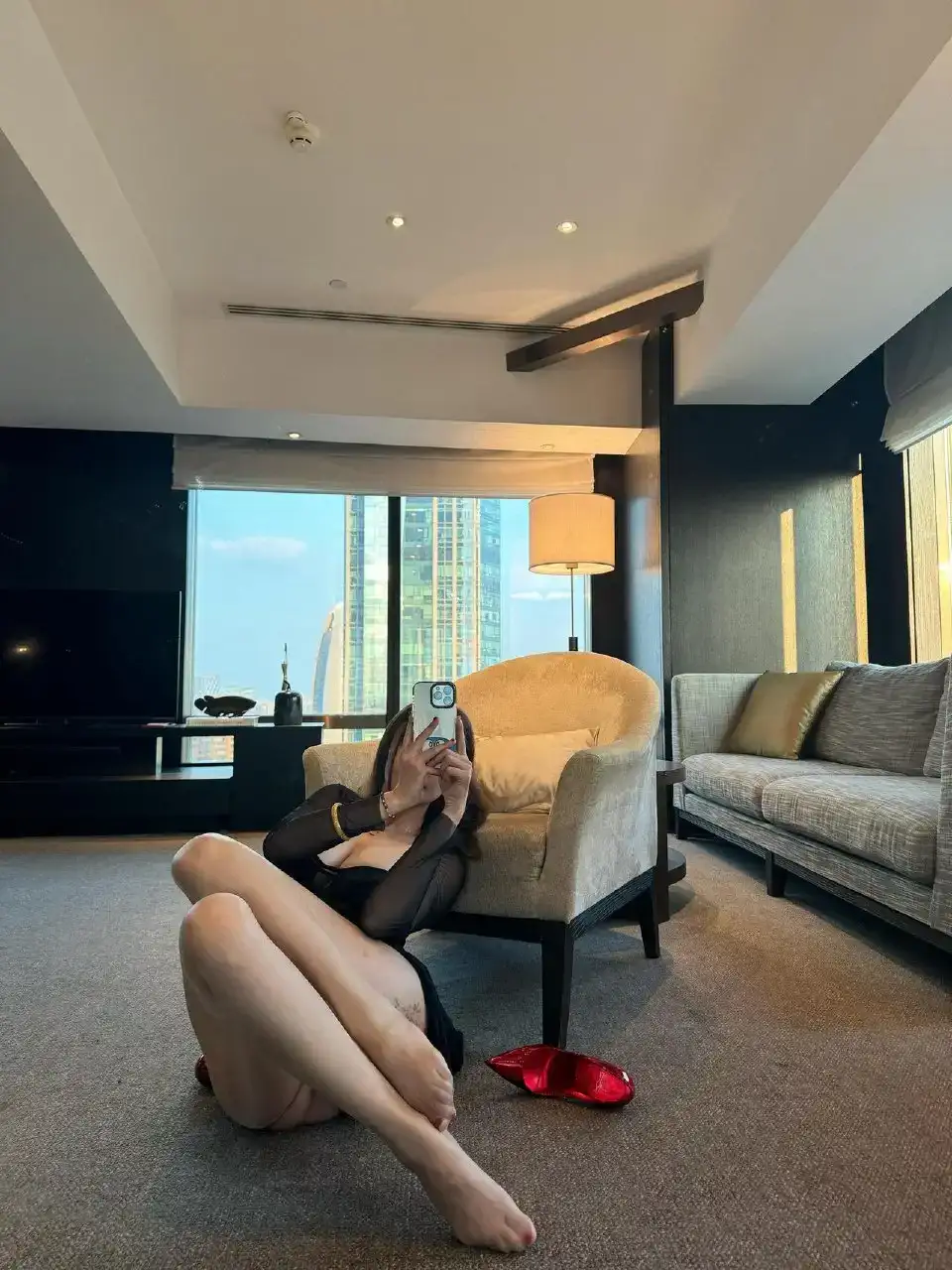 果儿Victoria_NO.032_性感黑丝套装 - M940.COM 内部私购-第3张